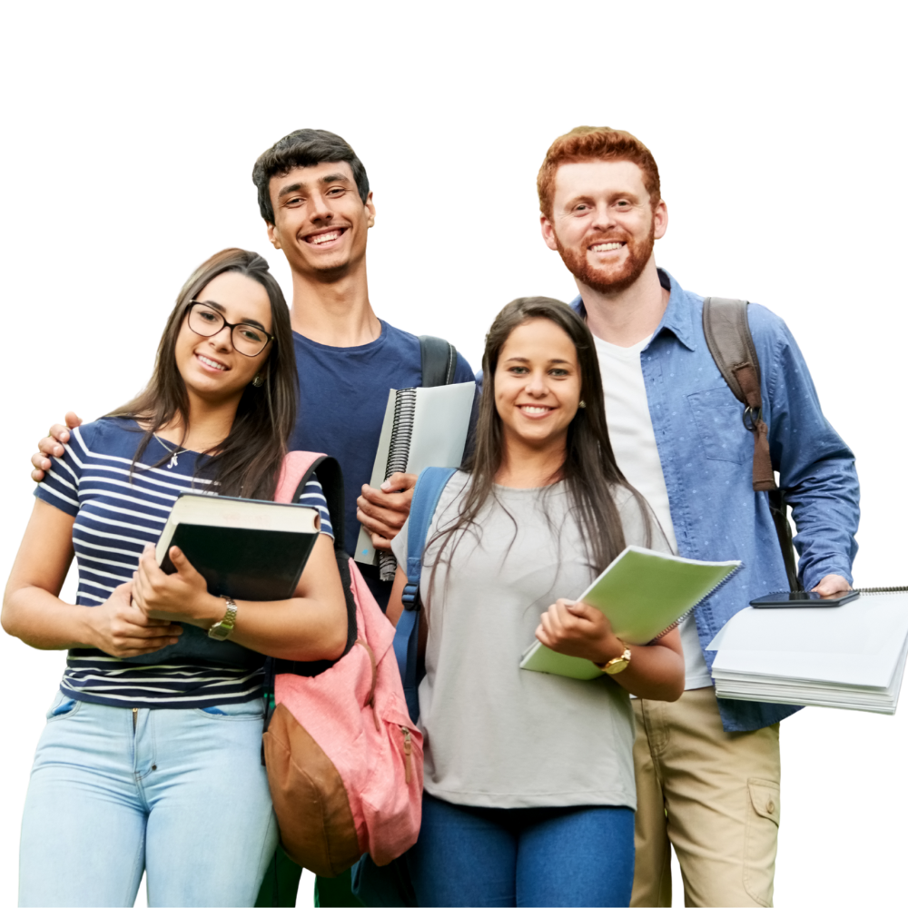 Estudiante feliz con beca en ICOSALUD Cartagena