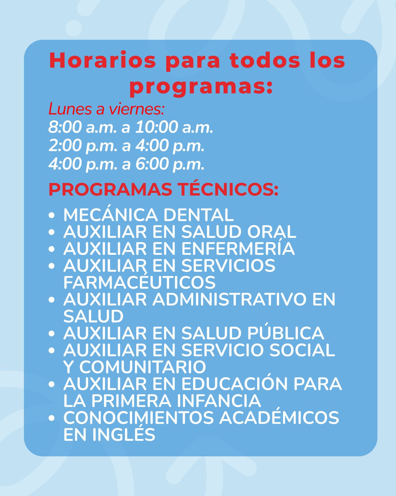 Formación técnica para impulsar tu futuro - ICOSALUD