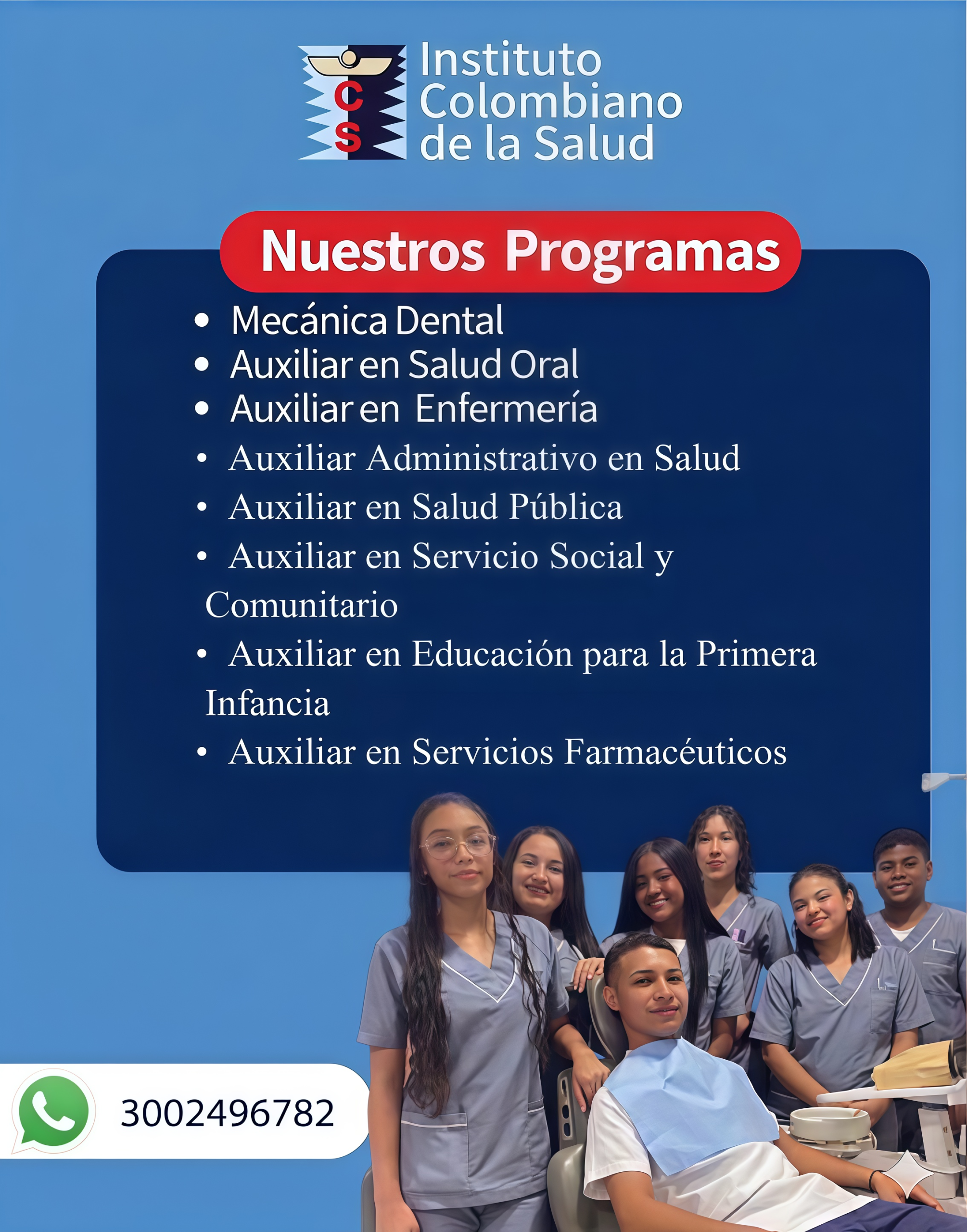 Inscripciones abiertas en ICOSALUD para técnicos laborales mayo y junio 2026