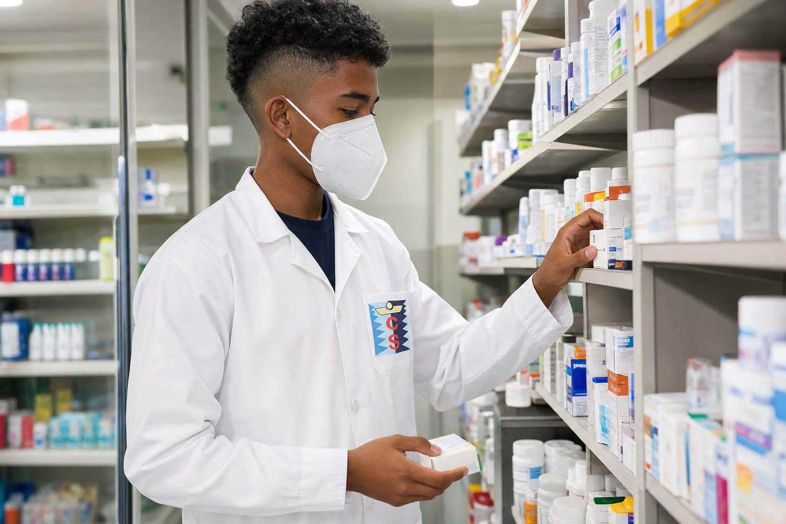 Estudiantes técnico laboral farmacia ICOSALUD Cartagena
