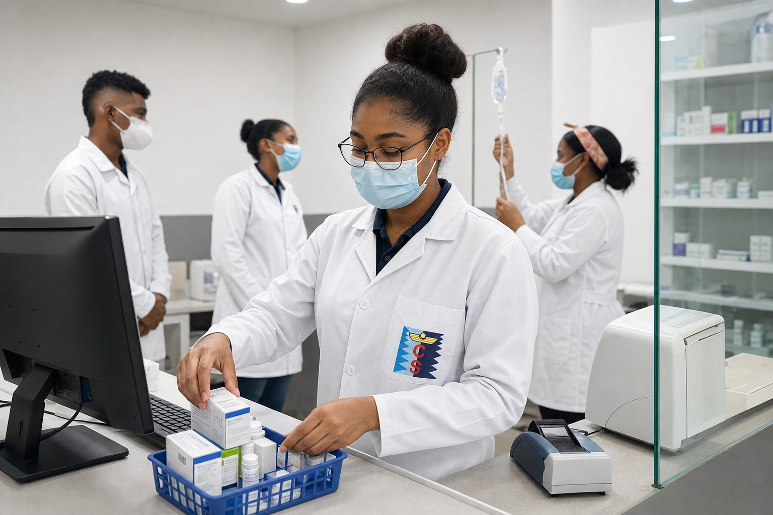 Laboratorio práctico farmacia ICOSALUD