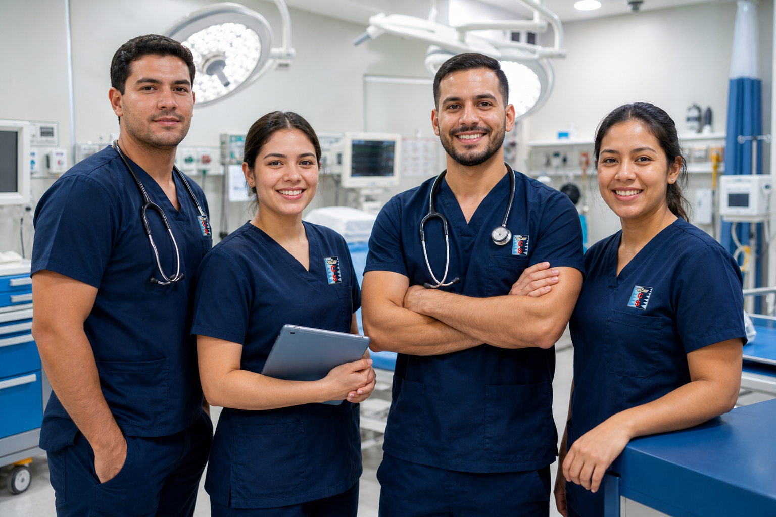 Equipo de clínica en Cartagena buscando auxiliar con práctica de urgencias